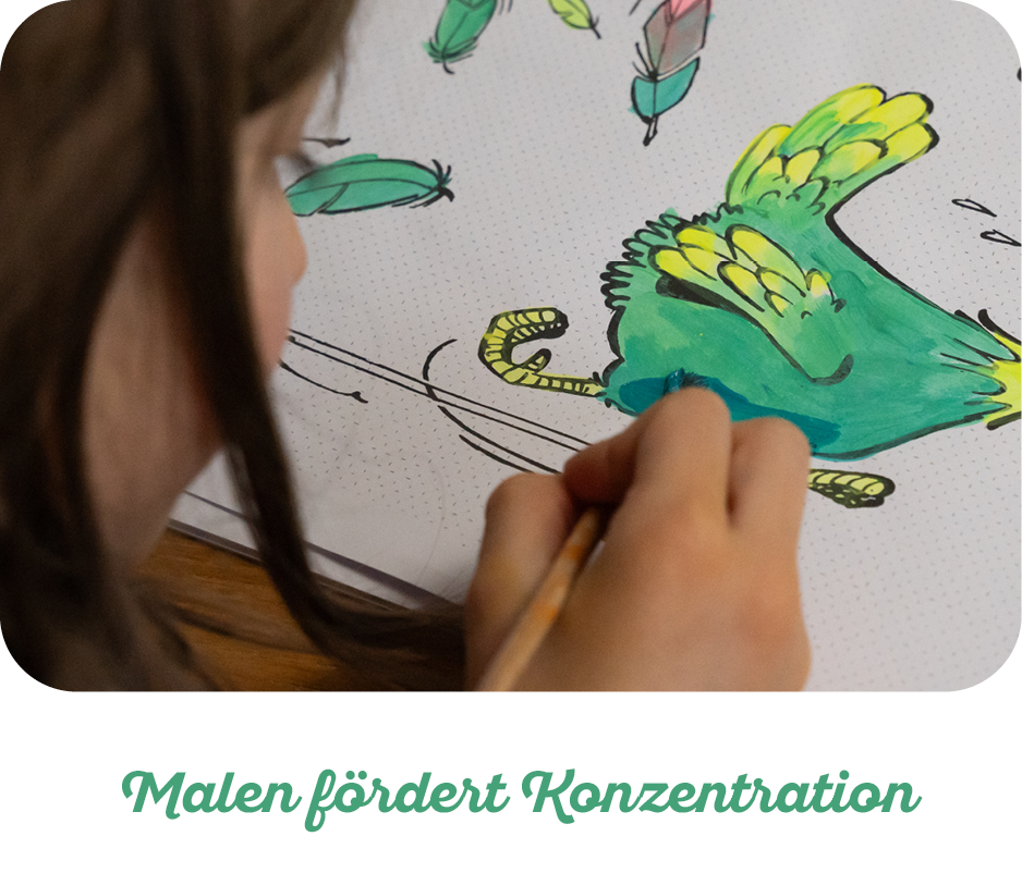Warum Malen und Ausmalen die Konzentration von Kindern fördert
