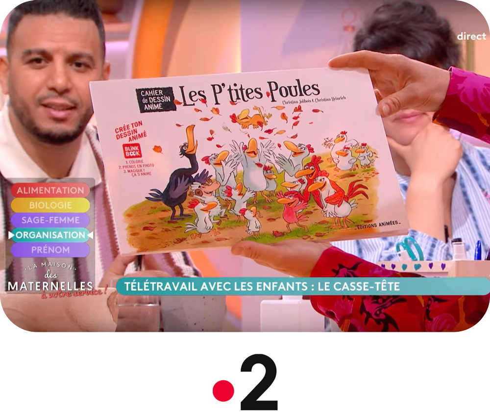 Les Maternelles - Télétravail et BlinkBook