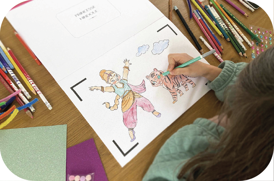 Activité calme pour enfant à la maison