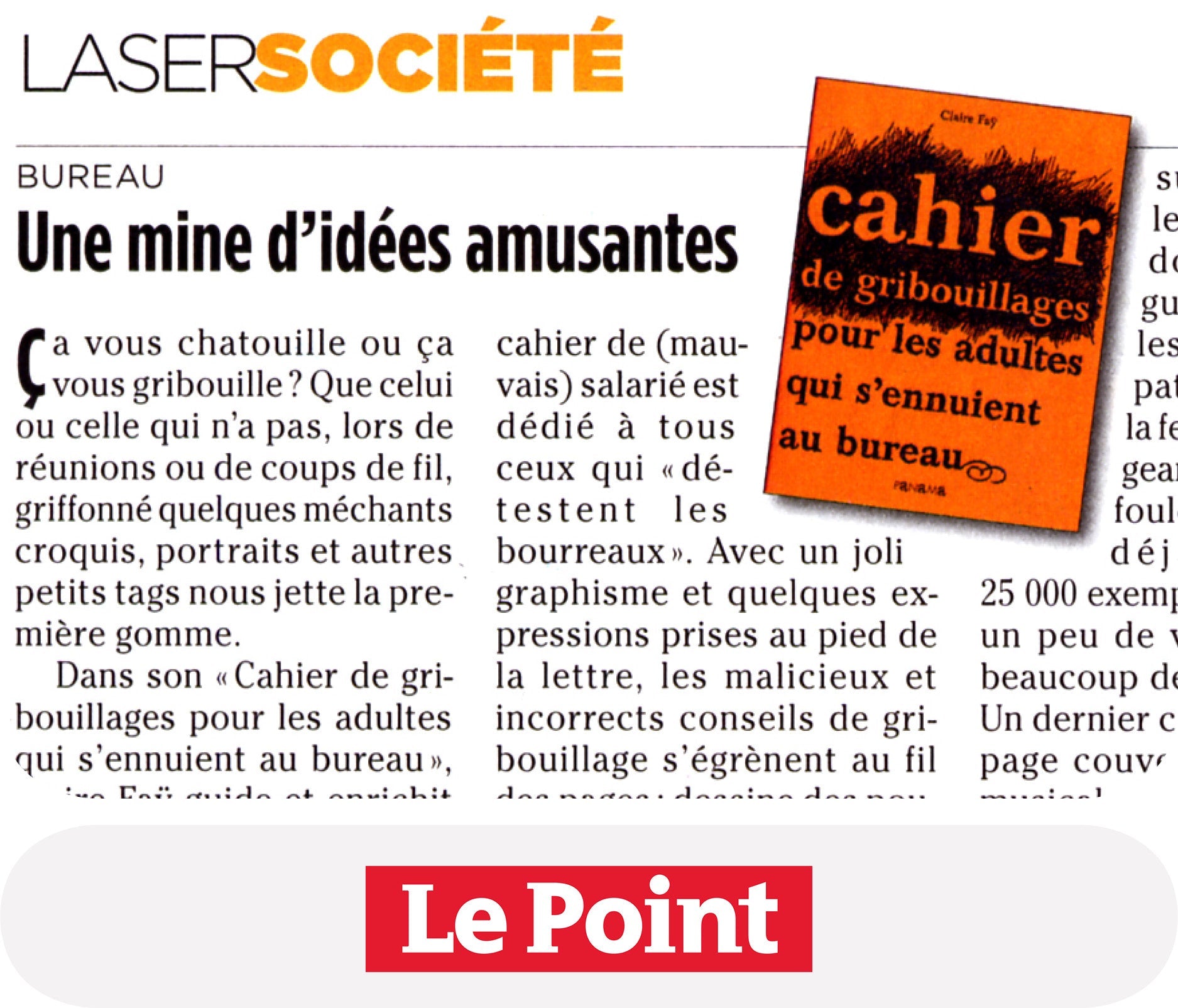 Le Point gribouille