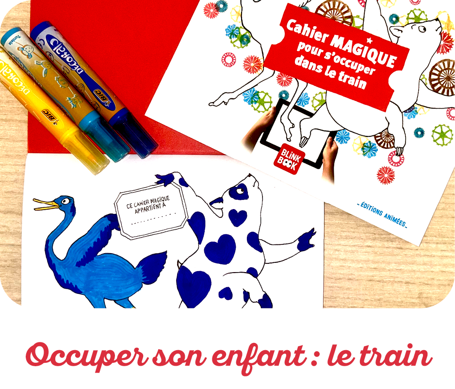 Comment occuper un enfant en voiture ou en train, sans écran